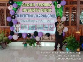 SERAH TERIMA TK PERTIWI KARANGMOJO